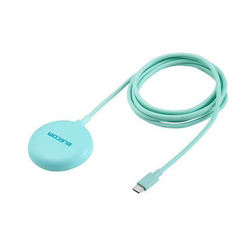 エレコム カラフルマグネットQi2規格対応ワイヤレス充電器(15W・卓上) ティール W-MA10GN PC パソコン スマホ タブレット | 関連単語 iPhone パーツ iPad 周辺機器 メモリ Android ドライブ USB ストレージ フラッシュメモリー コンパクト モニター アーム 液晶