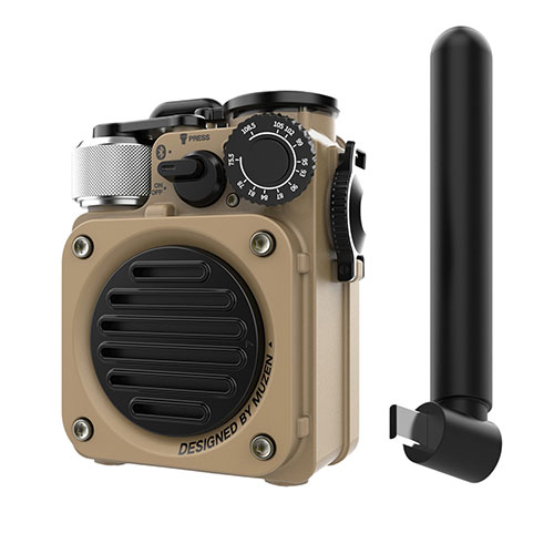 Muzen Wild Mini 第3時人 Bluetooth 金棒引き ラジオ受信機・懷中電灯・移動性蓄電池 沙子黄色 MW-PVXI3Y  パソコン マイコン スマホ 経口避妊薬 | かかわり合い言葉 iPhone 部分品 iPad 境界線の外側計器 記憶装置 Android 運転 USB 記憶装置 閃光電球記憶装置 パウダーコンパクト