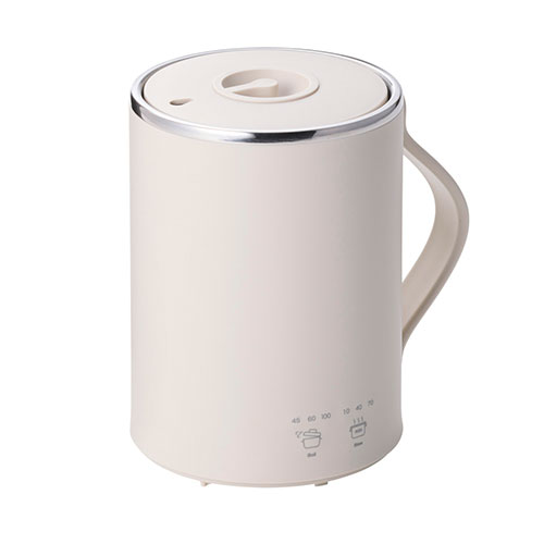 人気 おすすめ 定番 冬 新生活 ギフト 寒さ 対策 プレゼント TESCOM マグカップ型電気なべ Cook Mug コンパクトサイズ 350ml 沸かす・煮る・保温する ベージュ TGM20A-C 食器 | 関連単語 小鉢 和風 大容量 カップ おしゃれ 茶碗 軽量 陶器 セット 食洗機対応