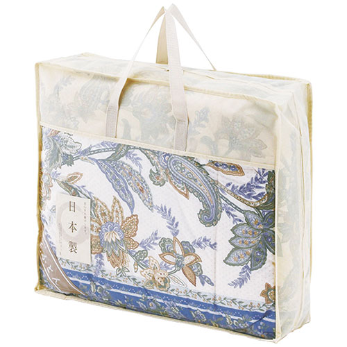 おすすめ 寒さ 対策 プレゼント 人気 贈り物 冬 ギフト 定番 手土産 卒業 入学 引越 杉本産商 羽毛肌掛布団バッグ入【150×210cm羽毛肌掛布団1枚・0.5kg】 2742-082 寝具 布団 ベッド 冬用 夏用 | 関連単語 四季快適 オールシーズン寝具 冬暖夏涼