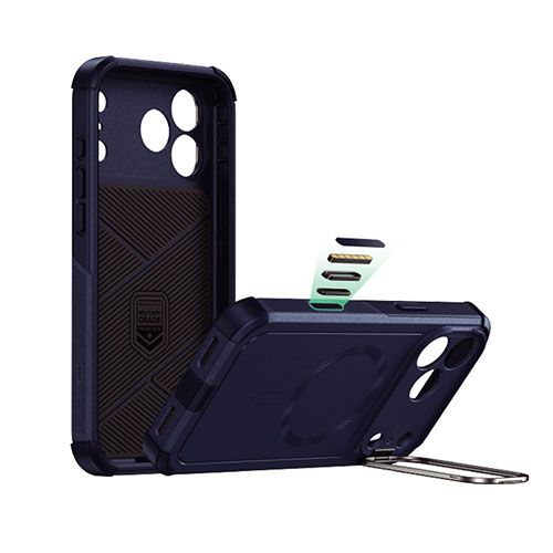 ESR Cyber Armor スタンド付き耐衝撃ケース for iPhone 17 Pro ダークブルー ES27906i17PR PC パソコン スマホ タブレット | 関連単語 モニター アーム 液晶 保護 マウス ssd ディスク hdd ルーター アダプタ フラッシュ LAN 無線 有線 ケーブル メディア