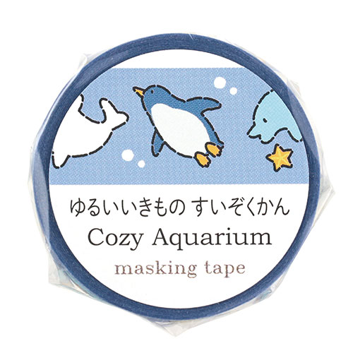 【10個書き割り】 ARTEC マスキング磁気テープ ゆるいどうぶつ すいぞくかん 万覚え帳やラッピングにゆるどうぶつでのんびり癒しを ATC74652X10  文具 書きあらわす 備え付け|  かかわり合い言葉 切断機 テープフ ァイル 状ぶくろ 剪刀 商行為木筆 書きもの えの具 書き割り 小ざかしい書きもの えの具