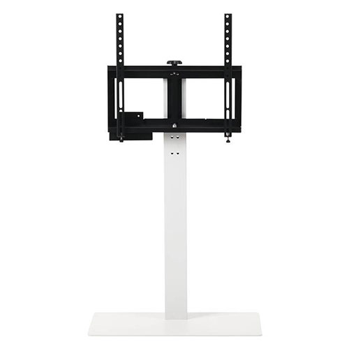 深井無線 24~50v型対応 壁寄せTVスタンド フラットベースタイプ 自立式 24~50vインチテレビに対応 ホワイト STM2450W|創造生活館