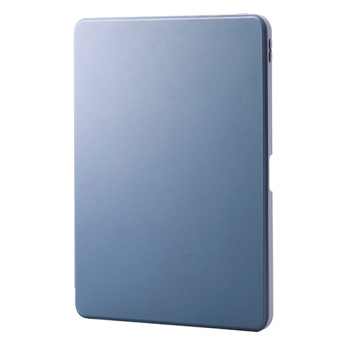 エレコム 13インチiPad Pro(M4) フラップケース 360度回転 背面クリア 2アングル スリープ ブルーグレー TB-A25PLMG360BG