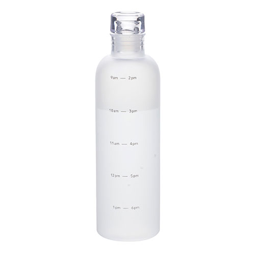 【10本仕掛ける】 タイムマーカーウォーターボトル 530ml 1日の水分量を意識することしながら摂取することできる SP-36119X10