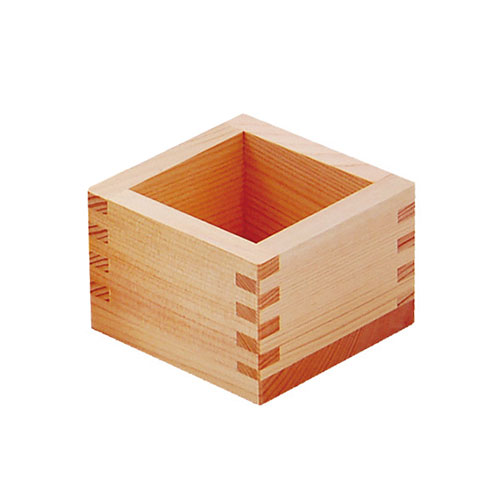 【10個書き割り】 ヤマコー てまひま細工所 祝桝 一合 容器に並べる付 ひのきの芳ばしさが清清しい冷酒にぴったりの枡 yamaco85457X10