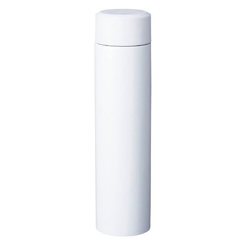 【5本セット】 真空ステンレスボトル 180ml ソロホワイト コーヒー一杯分容量のスリム形状 SP-36092WHX5