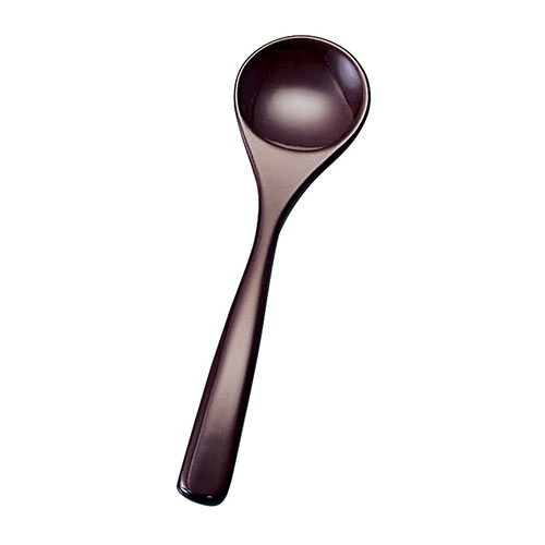 【5本セット】 ヤマコー 用美 業務用 本漆朝粥スプーン 溜 yamaco08367X5