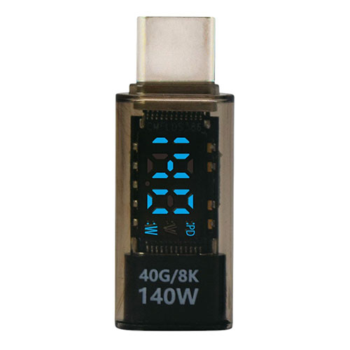 【5個仕掛ける】 日本企業結合科学技術 USB4相応う TYPE-C ワット数見せびらかす スケルトン黒いこと TCTC-DSP-SBKX5