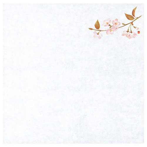 【100枚入×5セット】 ヤマコー 用美 業務用 四季耐油天紙(小)桜 yamaco64915X5