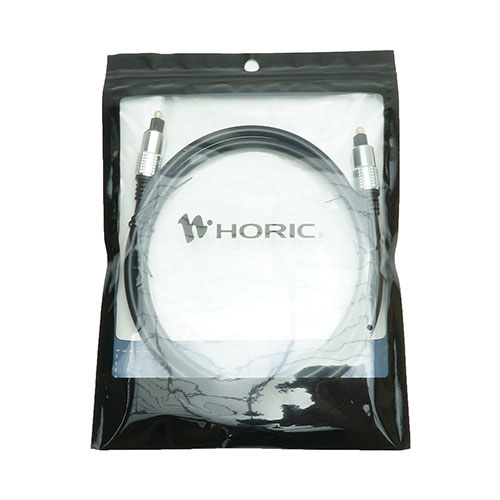 【5本書き割り】 HORIC ホーリック 光デジタル有線テレビ 光角型 響動めきのないせつ然たるな音声を現実化 1m しろがね色 TL10-061SBX5