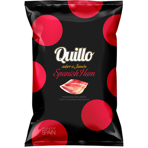 【20袋セット】 キジョー スペインの伝統と情熱が詰まったポテトチップス スパニッシュハム XQL0015X20