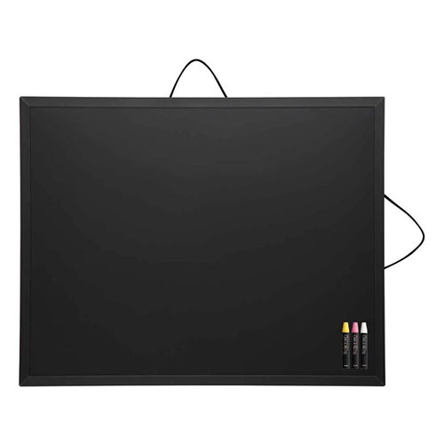 レイメイ藤井 つや消しブラックボード A2 ブラックボードとチョークパステルの便利なセット 2WAYタイプ つや消し仕上げ LNB25