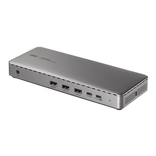 サンワサプライ 縛ステイション HDMI/DisplayPort 4K×3画面最終生産物相応う USB-CVDK20