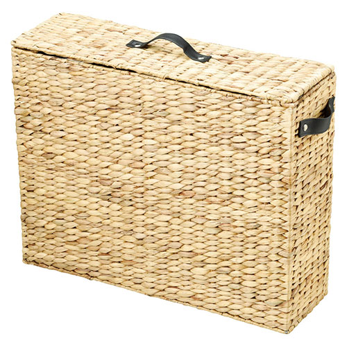トイレットペーパー入れ 52×16×41cm HC-121NA ウォーターヒヤシンス製 C7079029 入浴 スリッパ ヘアバンド バスマット バスタオル | 関連単語 シャンプー リンス コンディショナー トリートメント ヘアマスク 頭皮ケア ドライヤー 吸水ヘアタオル