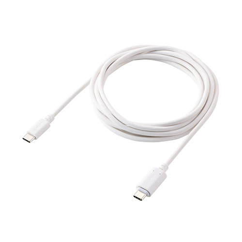 エレコム ピタッとマグネットケーブル USB Type-C TM - USB Type-C 60W 2m ホワイト MPA-CCMA20WH PC パソコン スマホ タブレット | 関連単語 iPhone パーツ iPad 周辺機器 メモリ Android ドライブ USB ストレージ フラッシュメモリー コンパクト モニター アーム