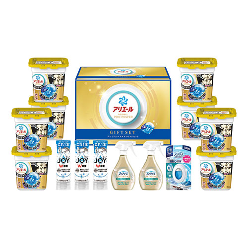 P&G アリエールジェルボールプレミアムバラエティギフトセット 【ジェルボールプロパワー・除菌ジョイコンパクト逆さボトル ほか】 1284-031 ギフト お歳暮 お中元 お祝い 見舞い | 関連単語 熨斗 お礼 のし 祝い お年賀 御歳暮 御中元 初節句 七五三 入園 入学 16,240円