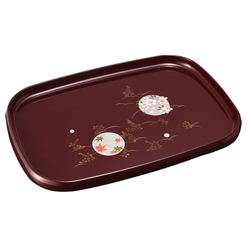 紀州塗 円華 13.0信貴長手盆 【約273×394×22mm】 22609808 食器 | 関連単語 薄型 洋食器 大容量 カップ セット 割れにくい 軽量 モダン 茶碗 和風 電子レンジ対応 ギフト パーティー 小鉢 おしゃれ 来客用 丸皿 大皿 陶磁器 北欧 食洗機対応 木製 スープボウル