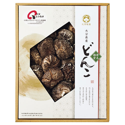 松岡椎茸 大分産椎茸どんこ 【大分産原木乾椎茸どんこ(170g)×1】 22632504 食品 佃煮 詰合せ セット ギフト | 関連単語 鰹 昆布 だし 御歳暮 御中元 かつおぶし 母の日 父の日 入学 成人 祝い 敬老 バラエティー 缶詰 調味料 お茶 昆布 バラエティ セット こんぶ
