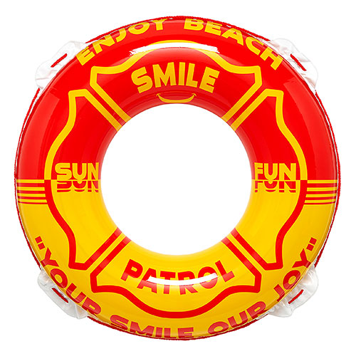 イガラシ エンジョイビーチ浮き輪 110cm プール・海水浴・水遊び・夏のレジャーにピッタリ RLD-110J アウトドア キャンプ レジャー 災害 防災 地震 | 関連単語 虫 害鳥 害獣 便利 グッズ 防虫 非常 旅行 トラベル 持出袋 シート タンク 便所 寝袋 灯油