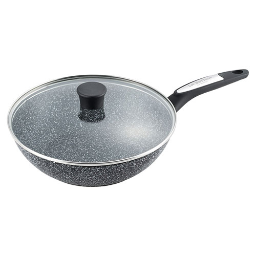 ラ・ベットラ IH対応ベーネマーブル炒め鍋28cm 【約478&times;293&times;142mm】 22602908 調理 料理 キッチン | 関連単語 アイデア 商品 お弁当 グッズ アイディア ジューサー ミキサー 便利 時短 鍋 揚げ物 天ぷら 唐揚げ ケーキ クッキー 抜き型 製菓 焼き型 お菓子 焼型｜創造生活館