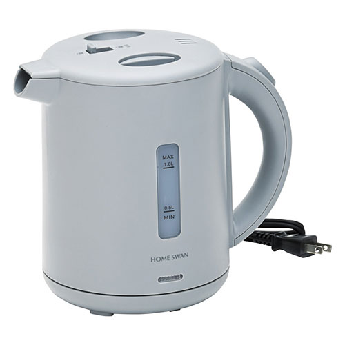ホームスワン 電気ケトル1L 22×14.5×20cm 倒れてもこぼれにくい C7135098 調理 料理 キッチン | 関連単語 アイデア 商品 お弁当 グッズ アイディア ジューサー ミキサー 便利 時短 鍋 揚げ物 天ぷら 唐揚げ ケーキ クッキー 抜き型 製菓 焼き型 お菓子 焼型