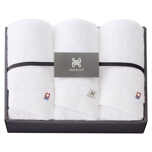 今治タオル HOTELIST フェイスタオル3P ホワイト 【約340×860mm×3】 22612106 入浴 スリッパ ヘアバンド バスマット バスタオル | 関連単語 洗濯可能 家庭用 業務用 整理収納 衛生 グッズ シンプル 無地 柄 北欧デザイン ナチュラル カラフル おしゃれ かわいい