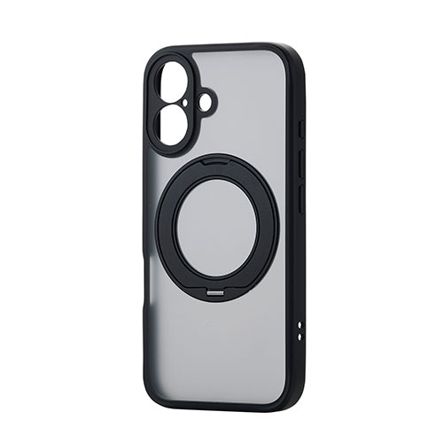 エレコム iPhone 16 変わり種容れもの 完全無欠さ MAGKEEP 照明ランプ 黒いこと PM-A24AMGSTKMBK
