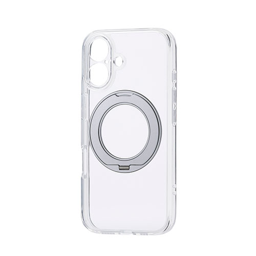 エレコム iPhone 16 変わり種容れもの 完全無欠さ MAGKEEP 照明ランプ しろがね色 PM-A24AMGSTKSV