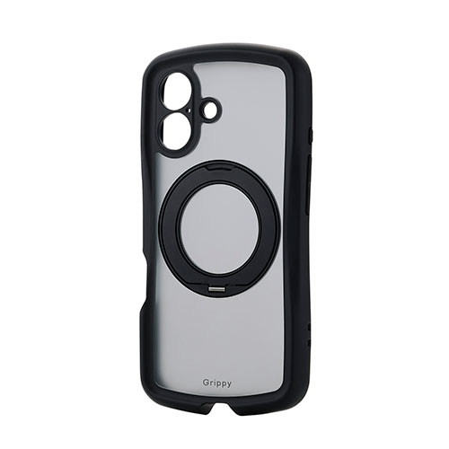 エレコム iPhone 17 Grippy 変わり種入れもの 一こま色合い 完全無欠さ MAGKEEP 照明ランプ 黒いこと PM-A25AGRSTKMBK