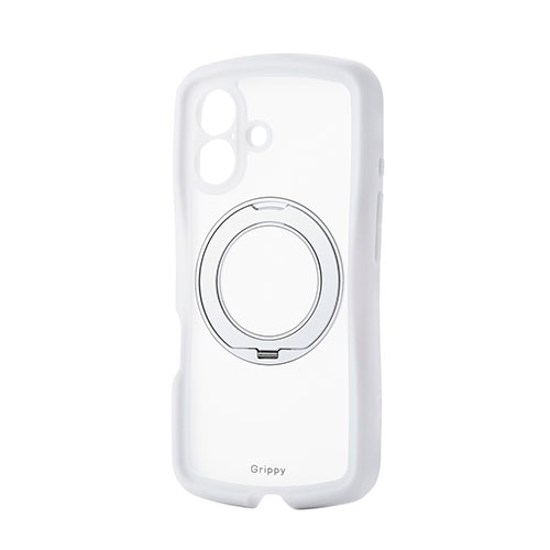 エレコム iPhone 17 Grippy 変わり種容れもの ひな形色つや 完全無欠さ MAGKEEP 照明ランプ 白いこと PM-A25AGRSTKMWH
