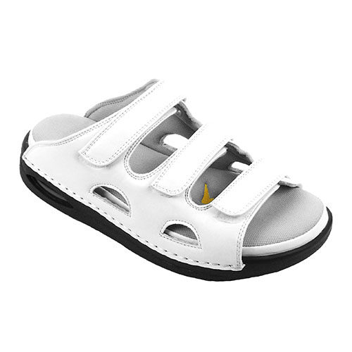 B-WELL ドクターダリウス 機能性サンダル バックベルトなし(ベルトフリー) Sサイズ(24~24.5cm) ホワイト DD103-S-WH|創造生活館