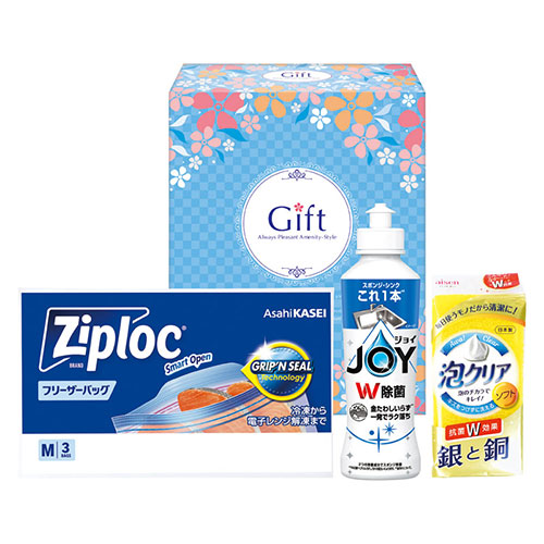 【5仕掛ける】 P\u0026G 除菌ジョイキッチンセット 【P\u0026G除菌ジョイコンパクト・ジップロックフリーザーバッグM・泡読みやすい海綿体】 22656007X5  膳立て 一皿分の料理 勝手もと | かかわり合い言葉  おろし 絞り タナース プーン お滅多にない どんぶり鉢 フライパン しゃもじ 袋 容器に並べる 食料雑貨類 弁当 俵