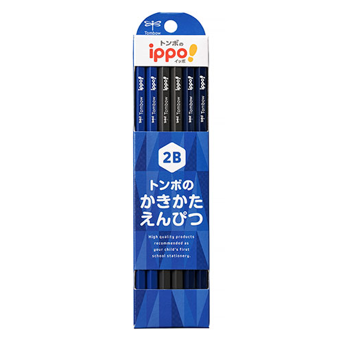 【5書き割り】 トンボ鉛筆 ippo! かきかたえんぴつ 飾り気のない A01 硬度2B 授業時間任ずる木筆 流行り軸色 実用性重視 ディープブルー KB-KPA01-2BX5  文具 書きあらわす 備え付け|  かかわり合い言葉 事務室 事務 装置 学用品 書きあらわす 名刺 万覚え帳 切り手 テープフ ァイル ボールペン 筆 状ぶくろ