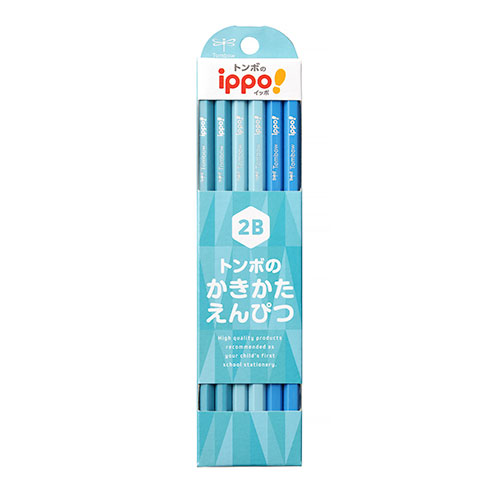 【5書き割り】 トンボ鉛筆 ippo! かきかたえんぴつ 飾り気のない C01 硬度2B 授業時間任ずる木筆 流行り軸色 実用性重視 点火装置青碧 KB-KPC01-2BX5  文具 書きあらわす 備え付け|  かかわり合い言葉 事務室 事務 装置 学用品 書きあらわす 名刺 万覚え帳 切り手 テープフ ァイル ボールペン 筆 状ぶくろ