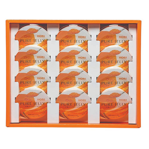 ホリ 夕張メロンピュアゼリー12個入り 【80g×12個】 夕張メロンの果肉を使用したちょっと贅沢なゼリー FUJI-550362799 ギフト お歳暮 お中元 お祝い 見舞い | 関連単語 御見舞 暑中 残暑 陣中 餞別 土産 香典 贈り物 誕生日 プレゼント 御祝 バラエティ|創造生活館