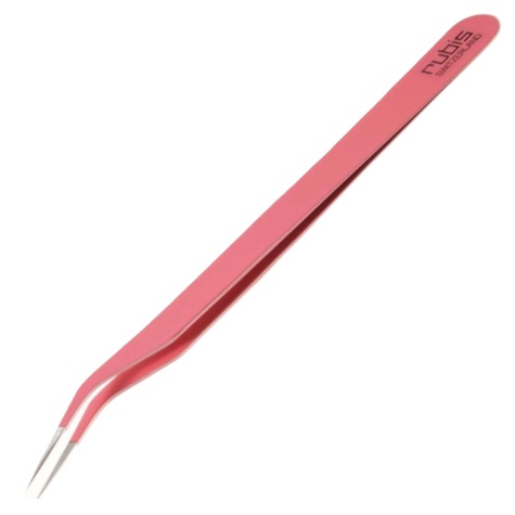 まつ毛エクステ マツエク【rubis】アイラッシュカテゴリー化用ツイーザー サクラ色