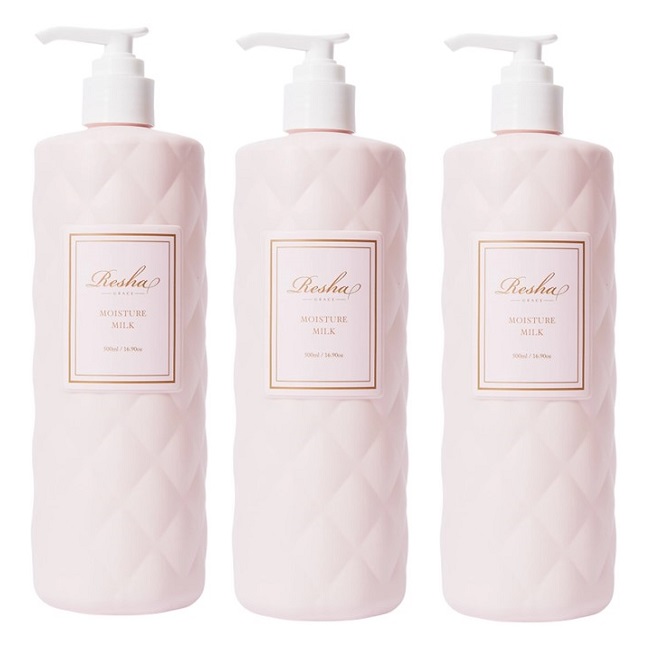 GRACEResha（グレースリシャ）モイスチュアミルク 500ml 3個