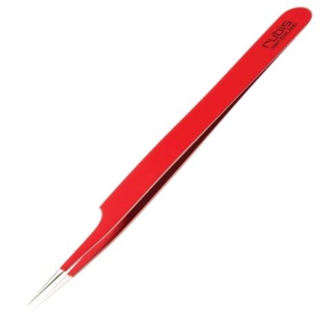 まつ毛エクステ マツエク rubis アイラッシュ作り付ける用ツイーザー 赤いこと