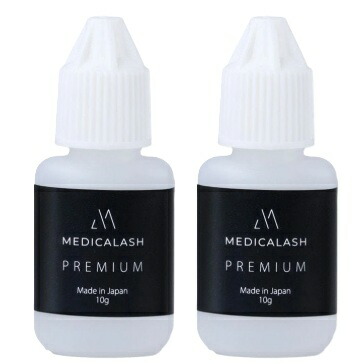 まつ毛エクステ マツエク MEDICALASH 国産ウルトラ速乾グルー 割り増し金 10g 2本