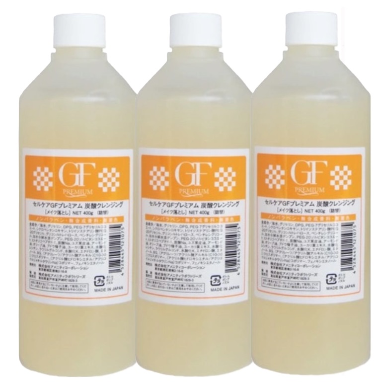 セルケア GFプレミアム 炭酸クレンジングレフィル400g 3個セット