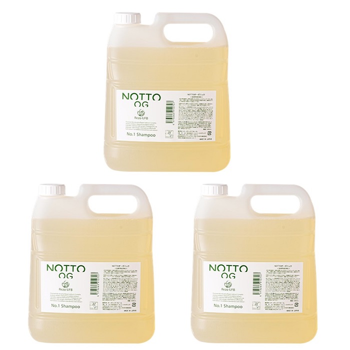 NOTTO OG No.1 シャンプー 4000ml 業務用　3個