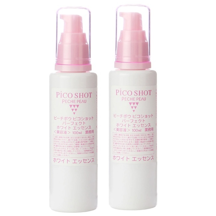 PECHE PEAU ピーチポウ ピコショット パーフェクトホワイトエッセンス 100ml 2本