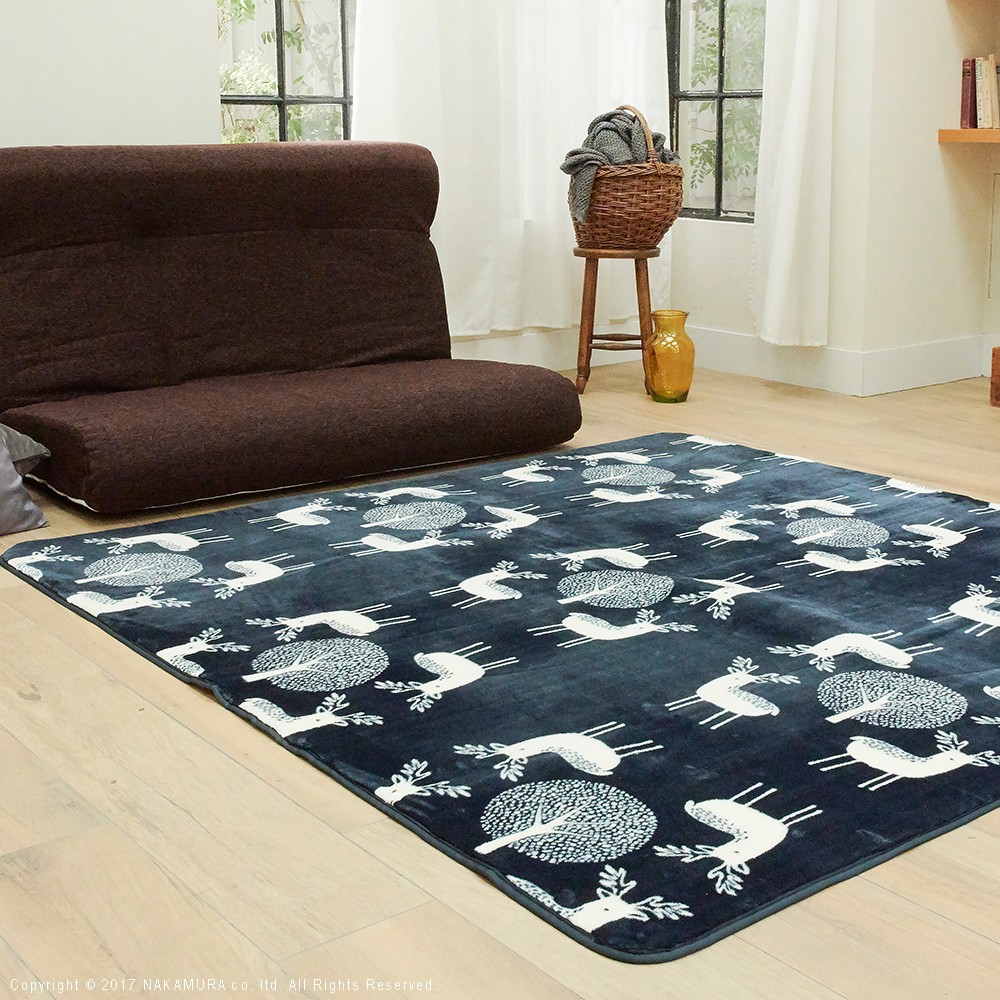 ホットカーペット カバー 電気カーペット対応 北欧ラグ マット-モリス 2畳 186x186cm カバーのみ ラグ ラグマット シャギー 無地 エルク フランネル 保温シート付き 洗える 一年中 床暖房対応 おしゃれ かわいい あったか テレワーク リモート 在宅｜創造生活館 11,563円