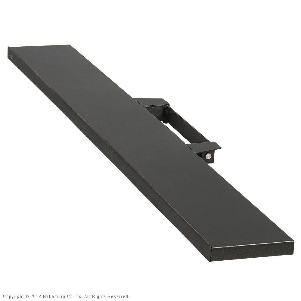 WALLインテリアテレビスタンドV2・V3・V5対応 サウンドバー棚板 Lサイズ 幅118cm テレビ台 テレビスタンド 壁よせTVスタンド 部品 パーツ スチール製 WALLオプション スピーカー用 オーディオ用 シアターバー用