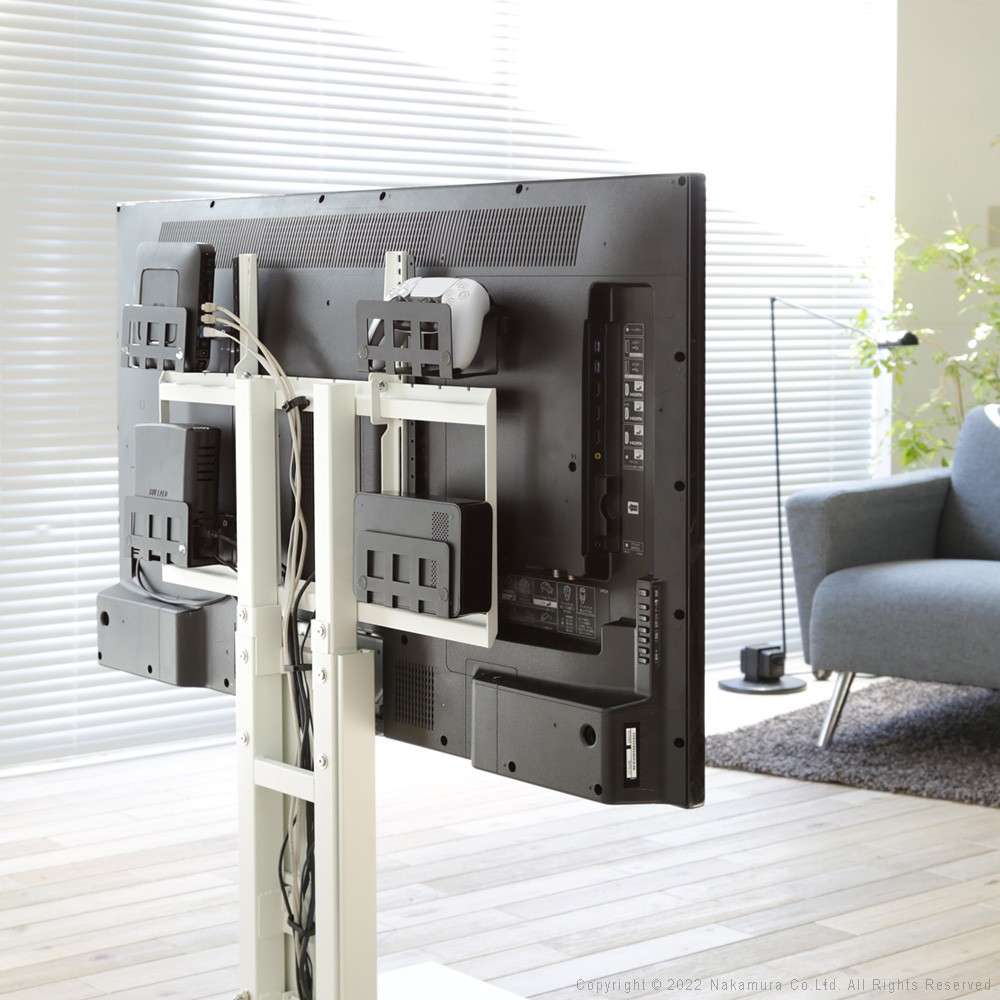 WALL Vシリーズ/PRO/A2/テレビ台用スタンド対応 マルチデバイスホルダー ハードディスクホルダー 背面収納 HDD モデム ルーター 追加オプション 部品 パーツ スチール製 WALLオプション SEVENSTAND セブンスタンド ウォール インテリアテレビスタンド 14,028円