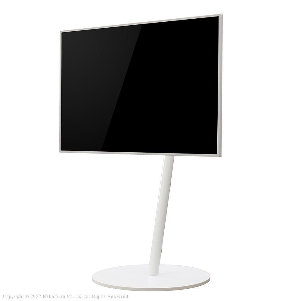 WALL SEVENSTAND セブンスタンド A2 ラージタイプ 45~80v対応 大型テレビ対応 コード収納 自立型 キャスター付き 移動 フラット 薄型ベース テレビ台 テレビスタンド TVスタンド ホワイト ブラック ウォールナット 震度7耐震 ウォール インテリアテレビスタンド|創造生活館