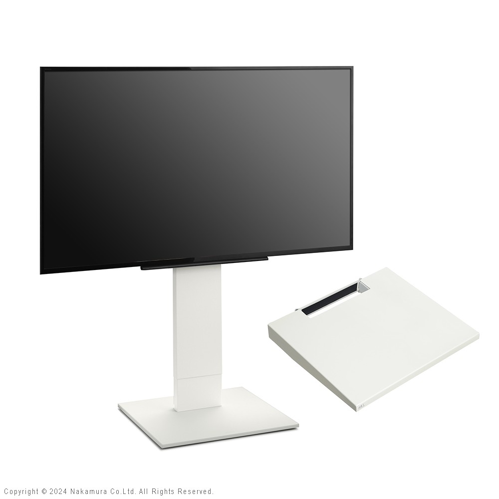 WALLインテリアテレビスタンドV5 ロータイプ+棚板ラージサイズ 2点セット 32~80v対応 壁寄せテレビ台 テレビボード TVスタンド 背面収納 コード収納 ホワイト 白 ブラック 黒 ウォールナット ブラウン 58,509円
