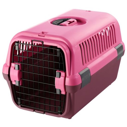 今月限定 特別大特価 ペットキャリー ケース 左右どちらからでも開閉ok ペットグッズ キャンピングキャリー M ピンク P 創造生活館 手数料 安い Vancouverfamilymagazine Com