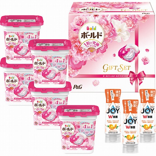 【4/15日限定　全品ポイント2倍】 Ｐ＆Ｇ　ボールドジェルボールギフトセット　PGJB-50E　お歳暮　お中元　内祝い　メッセージ　ギフト　記念品　引っ越し　法事引出物　快気祝